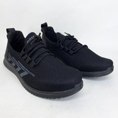 Кросівки літні сітка чорні 3929 45р. Зображення №3