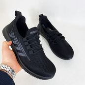 Кроссовки летние сетка черные 3929 41р. Изображение №7 Кроссовки летние сетка черные 3929 41р. Изображение №7