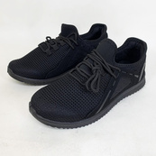 Кросівки літні сітка чорні 3941 45р. Зображення №5