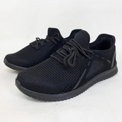 Кросівки літні сітка чорні 3941 44р. Зображення №4