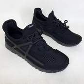 Кросівки літні сітка чорні 3334 42р. Зображення №6