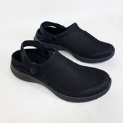 Кроссовки женские летние сетка черные 5031 39р. Изображение №4