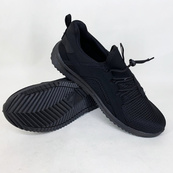 Кросівки літні сітка чорні 3939 42р. Зображення №5