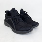 Кросівки жіночі сітки чорні 5030 40р. Зображення №4