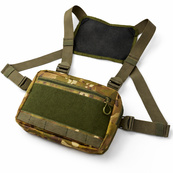Тактична нагрудна сумка Multicam Cordura 1000D з MOLLE та патч-панеллю, 5 кишень, 30×20×8 см. Зображення №3 Тактична нагрудна сумка Multicam Cordura 1000D з MOLLE та патч-панеллю, 5 кишень, 30×20×8 см. Зображення №3