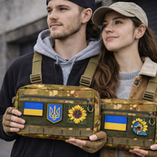 Тактична нагрудна сумка Multicam Cordura 1000D з MOLLE та патч-панеллю, 5 кишень, 30×20×8 см. Зображення №10 Тактична нагрудна сумка Multicam Cordura 1000D з MOLLE та патч-панеллю, 5 кишень, 30×20×8 см. Зображення №10