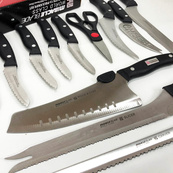 Набор кухонных ножей Contour Pro Knives 13 предметов, Набор кухонных принадлежностей набор ножей. Изображение №10 Набор кухонных ножей Contour Pro Knives 13 предметов, Набор кухонных принадлежностей набор ножей. Изображение №10