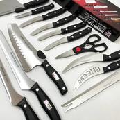 Набор кухонных ножей Contour Pro Knives 13 предметов, Набор кухонных принадлежностей набор ножей. Изображение №11 Набор кухонных ножей Contour Pro Knives 13 предметов, Набор кухонных принадлежностей набор ножей. Изображение №11