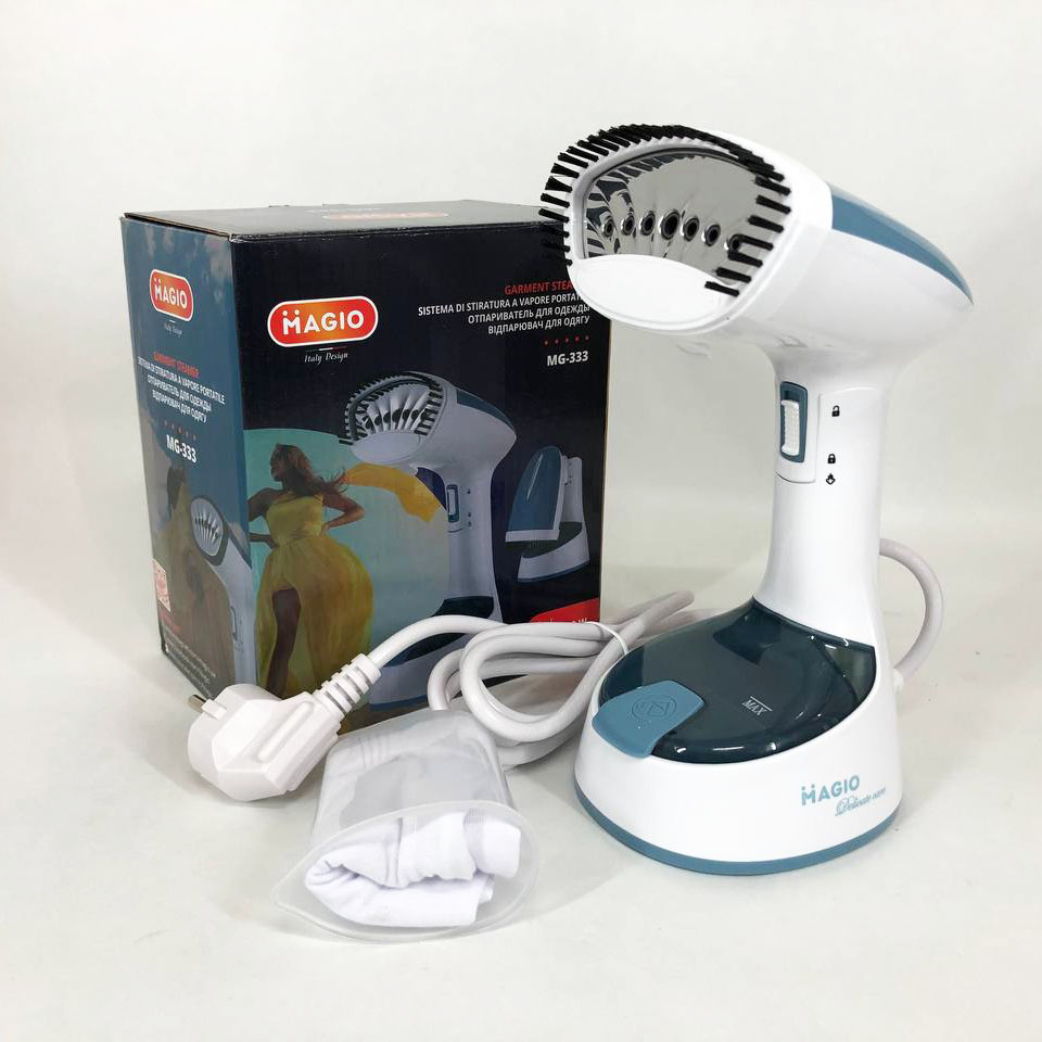 Ручной отпариватель MAGIO MG-333 парогенератор ручной, отпариватель для одежды дорожный, вертикальный Ручной отпариватель MAGIO MG-333 парогенератор ручной, отпариватель для одежды дорожный, вертикальный