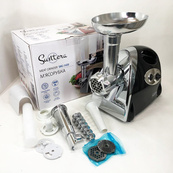 Электромясорубка Suntera SMG-5420B 1800 Вт, электромясорубка соковыжималка для томатов, мясорубка для дома. Изображение №2 Электромясорубка Suntera SMG-5420B 1800 Вт, электромясорубка соковыжималка для томатов, мясорубка для дома. Изображение №2