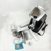 Мясорубка Suntera SMG-5454SS, Кухонная мясорубка, Мясорубка электрическая металл, Мясорубка-соковижималка. Изображение №7