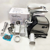 Мясорубка Suntera SMG-5454SS, Кухонная мясорубка, Мясорубка электрическая металл, Мясорубка-соковижималка. Изображение №9