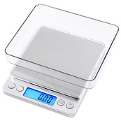 Ваги ювелірні ZHA 6295A, до 500г (0.01г) +чаша, електронні грамові ваги, для зважування золота. Зображення №5