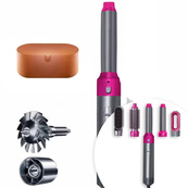 Стайлер для волосся 5 в 1 + Кейс чохол багатофункціональний для всіх типів волосся у зручній валізці. Зображення №5