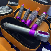 Стайлер для волосся 5 в 1 + Кейс чохол багатофункціональний для всіх типів волосся у зручній валізці. Зображення №12