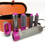 Стайлер для волосся 5 в 1 + Кейс чохол багатофункціональний для всіх типів волосся у зручній валізці. Зображення №15
