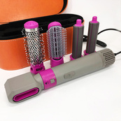 Стайлер для волосся 5 в 1 + Кейс чохол багатофункціональний для всіх типів волосся у зручній валізці. Зображення №16