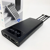 Портативний Зарядний Пристрій Павербанк 30000 mAh 2хUSB Power Bank Smart Tech. Зображення №3