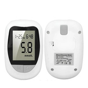 Апарат для вимірювання цукру 50 тестів від батареї Glucose Meter BY-100 для контролю рівня глюкози в крові. Зображення №2