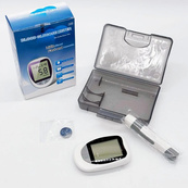 Апарат для вимірювання цукру 50 тестів від батареї Glucose Meter BY-100 для контролю рівня глюкози в крові. Зображення №5