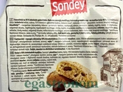 Печиво кантучіні шоколадне Сондей Sanday chocolate 300g 8шт/ящ. Зображення №2