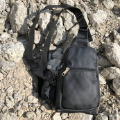 Сумка з натуральної шкіри, слінг чоловічий чорний, барсетка, крос боді, Практична сумка-месенджер. Зображення №20 Сумка з натуральної шкіри, слінг чоловічий чорний, барсетка, крос боді, Практична сумка-месенджер. Зображення №20