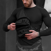 Тактическая сумка кобура, мужской мессенджер из черной кордуры, слинг, Мужская сумка кроссбоди, Сумка для города. Изображение №7 Тактическая сумка кобура, мужской мессенджер из черной кордуры, слинг, Мужская сумка кроссбоди, Сумка для города. Изображение №7