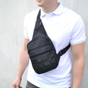 Тактическая сумка кобура, мужской мессенджер из черной кордуры, слинг, Мужская сумка кроссбоди, Сумка для города. Изображение №34 Тактическая сумка кобура, мужской мессенджер из черной кордуры, слинг, Мужская сумка кроссбоди, Сумка для города. Изображение №34