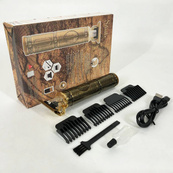 Машинка для стрижки волос профессиональная триммер для бороды окантовочная машинка Shuke 3W SK-8017. Изображение №18 Машинка для стрижки волос профессиональная триммер для бороды окантовочная машинка Shuke 3W SK-8017. Изображение №18