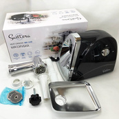 Мясорубка Suntera SMG-5418B 1800 Вт, электромясорубка для шинковки, мясорубка электрическая металл. Изображение №3
