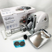 М'ясорубка Suntera SMG-5418W, електром'ясорубка для дому, м'ясорубка з металевим редуктором. Зображення №3