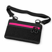 Молодежная сумка для патчей, нагрудная сумка через плечо унисекс, мессенджер женский - мужской. Изображение №16