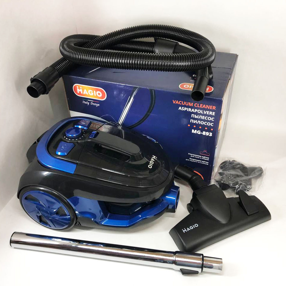 Пылесос без мешка Magio MG-893 900 Вт, Ручной пылесос без мешка, Циклонный контейнерный пылесос Пылесос без мешка Magio MG-893 900 Вт, Ручной пылесос без мешка, Циклонный контейнерный пылесос