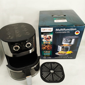 Аэрогриль Rainberg RB-2269 4200Вт аэрофритюрница безмасляная для приготовления без масла 8л. Изображение №3 Аэрогриль Rainberg RB-2269 4200Вт аэрофритюрница безмасляная для приготовления без масла 8л. Изображение №3