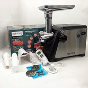 М'ясорубка Rainberg RB-672 3000W електрична з реверсом та соковижималкою, м'ясорубка електрична метал. Зображення №12