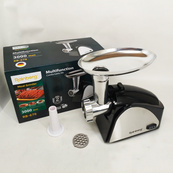 Електрична м'ясорубка Rainberg RB-678 3000Вт з насадкою для ковбас шнекова електром'ясорубка. Зображення №2 Електрична м'ясорубка Rainberg RB-678 3000Вт з насадкою для ковбас шнекова електром'ясорубка. Зображення №2