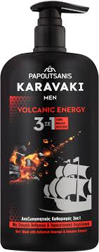 Гель для душу Karavaki Men Vulcanic Energy 550 мл Гель для душу Karavaki Men Vulcanic Energy 550 мл