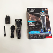 Електробритва для чоловіків роторна Adler AD 2933 акумуляторна 30 Вт. Зображення №4 Електробритва для чоловіків роторна Adler AD 2933 акумуляторна 30 Вт. Зображення №4