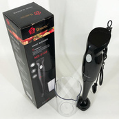 Блендер DOMOTEC MS-5105 400Вт зі склянкою, гарний занурювальний блендер для дому, електричний блендер. Зображення №6 Блендер DOMOTEC MS-5105 400Вт зі склянкою, гарний занурювальний блендер для дому, електричний блендер. Зображення №6