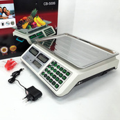 Ваги торгові електронні до 50 кг Crownberg CB-5006, Ваги торговельні до 50 кг, Настільні торгові ваги. Зображення №10