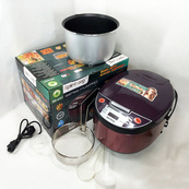 Мультиварка Rainberg RB-6207 З Фритюрницею, 12 Програм, скороварка пароварка мультиварка. Колір коричневий. Зображення №4 Мультиварка Rainberg RB-6207 З Фритюрницею, 12 Програм, скороварка пароварка мультиварка. Колір коричневий. Зображення №4