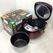 Мультиварка Rainberg RB-6207 З Фритюрницею, 12 Програм, скороварка пароварка мультиварка. Колір коричневий. Зображення №5 Мультиварка Rainberg RB-6207 З Фритюрницею, 12 Програм, скороварка пароварка мультиварка. Колір коричневий. Зображення №5