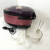 Мультиварка Rainberg RB-6207 З Фритюрницею, 12 Програм, скороварка пароварка мультиварка. Колір коричневий. Зображення №7 Мультиварка Rainberg RB-6207 З Фритюрницею, 12 Програм, скороварка пароварка мультиварка. Колір коричневий. Зображення №7