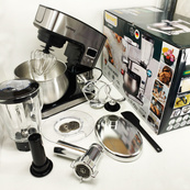 Універсальний кухонний комбайн 6л Rainberg RB-8087 Планетарний міксер з тістомісом та блендером 4200Вт. Зображення №2