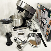 Універсальний кухонний комбайн 6л Rainberg RB-8087 Планетарний міксер з тістомісом та блендером 4200Вт. Зображення №4