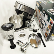 Універсальний кухонний комбайн 6л Rainberg RB-8087 Планетарний міксер з тістомісом та блендером 4200Вт. Зображення №6