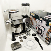 Універсальний кухонний комбайн 6л Rainberg RB-8087 Планетарний міксер з тістомісом та блендером 4200Вт. Зображення №8