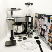 Універсальний кухонний комбайн 6л Rainberg RB-8087 Планетарний міксер з тістомісом та блендером 4200Вт. Зображення №9