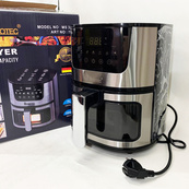 Аерофритюрка для смаження без масла Domotec MS-3221 3500Вт 7л. Зображення №9