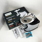 Электромясорубка с соковыжималкой Rainberg RB-674 3000Вт, электромясорубка для шинковки, мощная мясорубка. Изображение №7